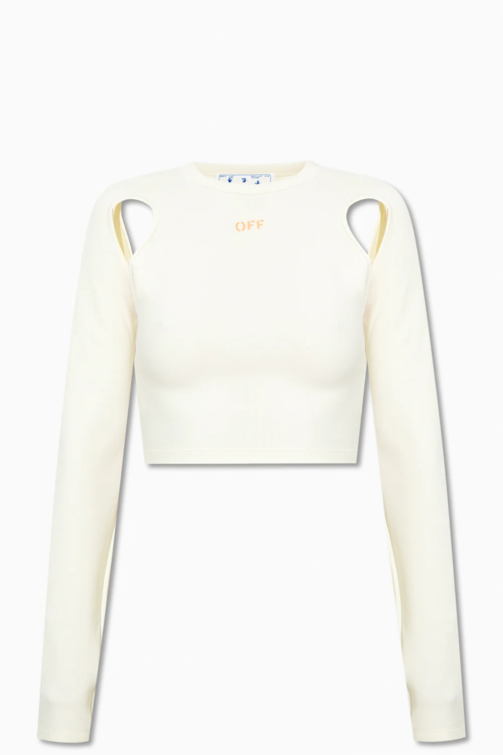 Cropped top with logo