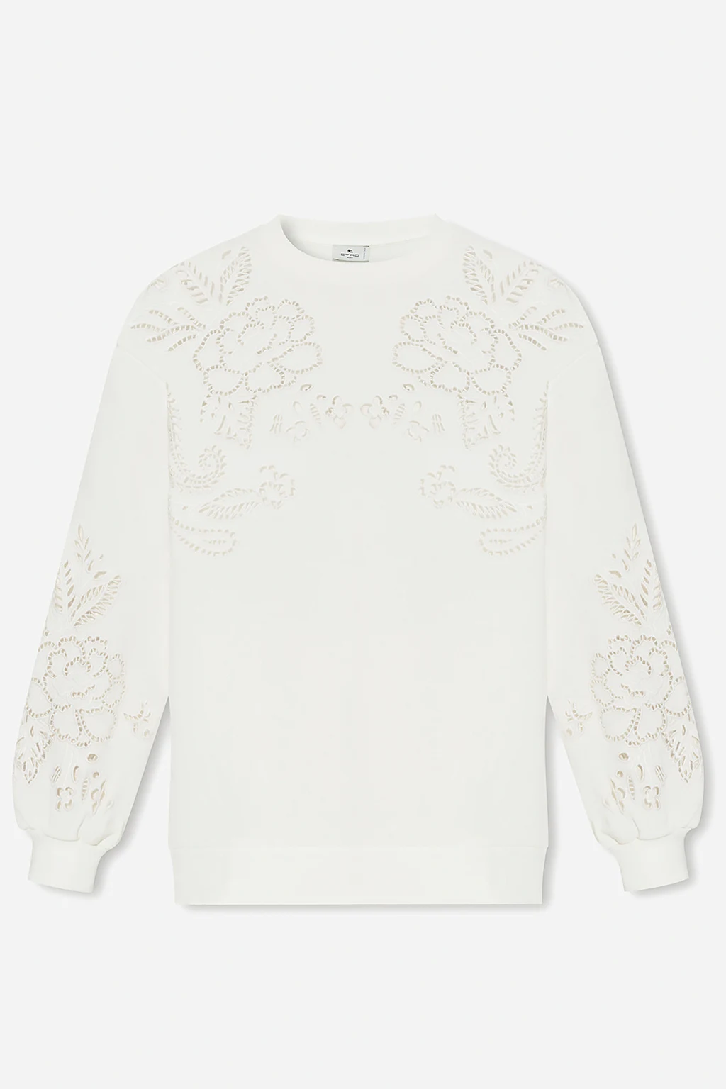 Openwork sweatshirt
