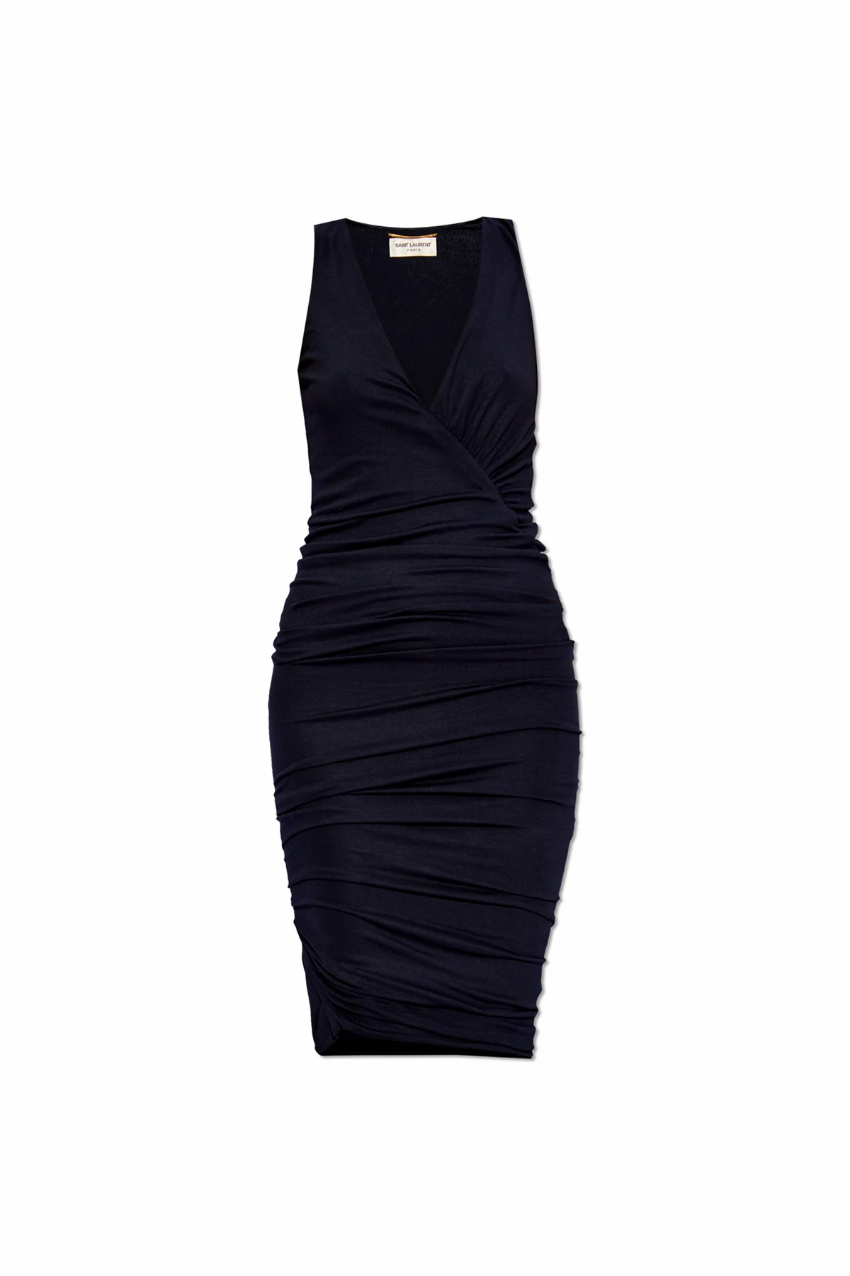 MARINEBLAU Drapierter Kleid