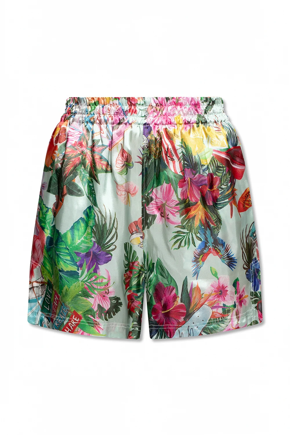 Dół od piżamy z motywem kwiatowym