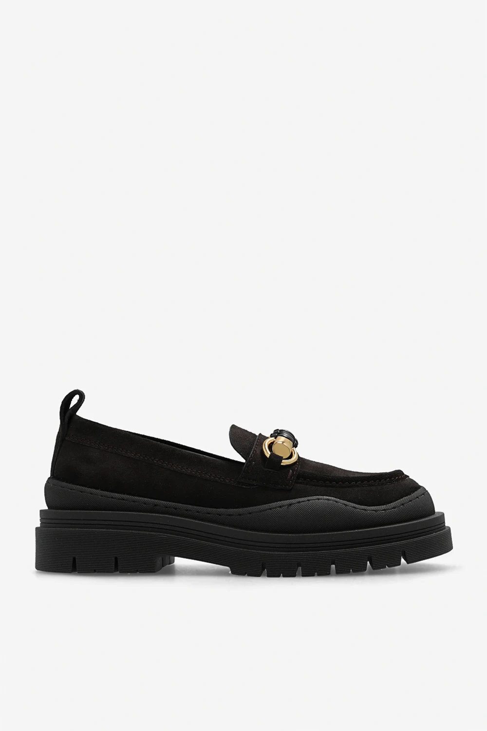 Zamszowe buty ‘Lylia’ typu ‘loafers’