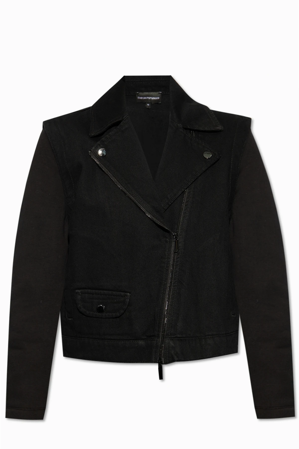 Jacket with detachable sleeves