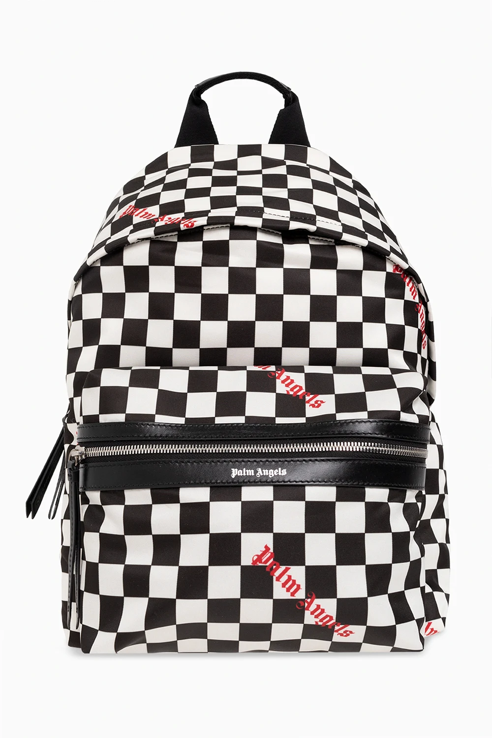 Checked backpack