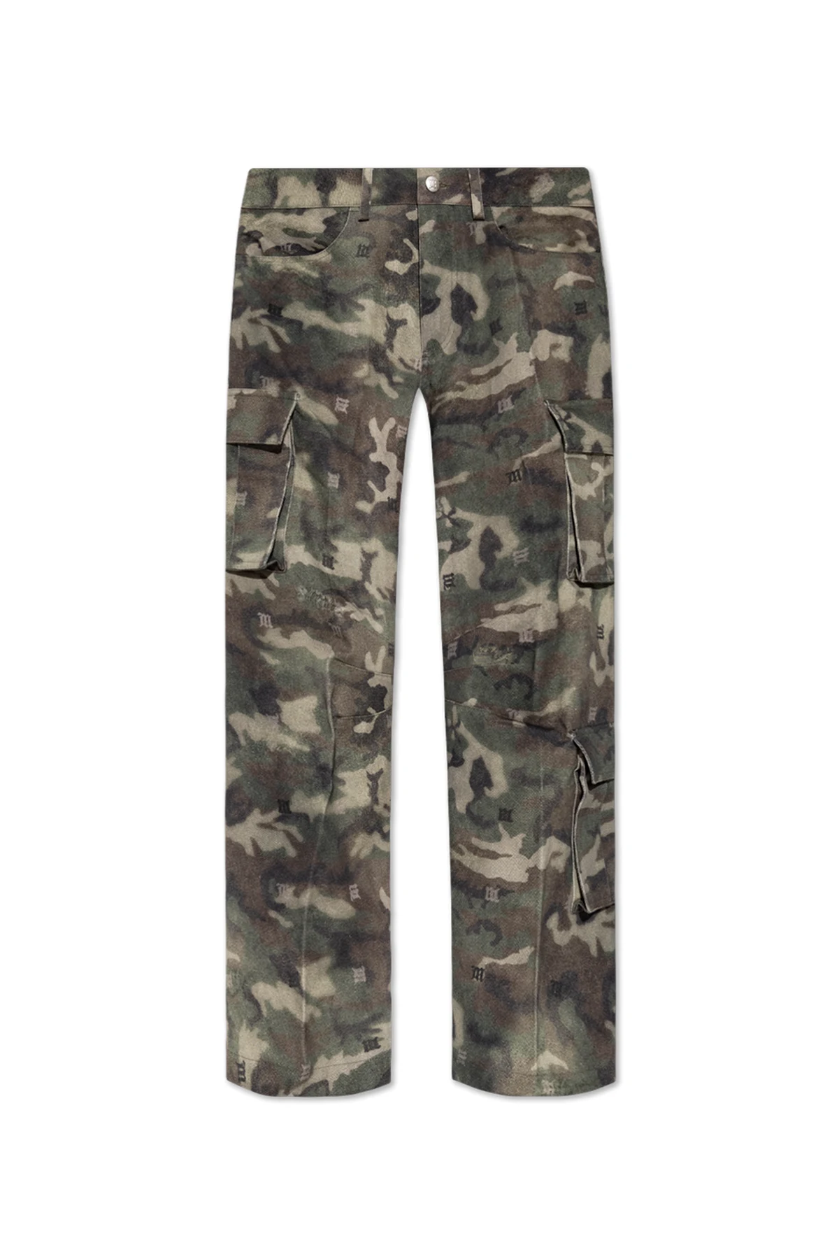 Spodnie z motywem `moro`