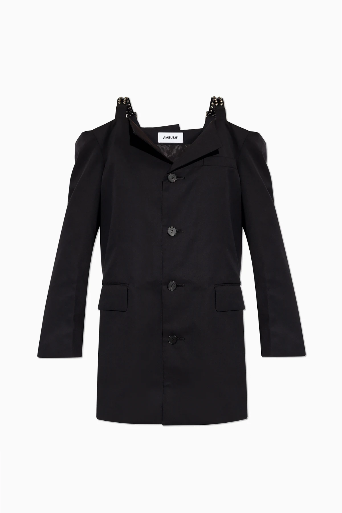 Marynarka z dekoracyjnymi ramiączkami