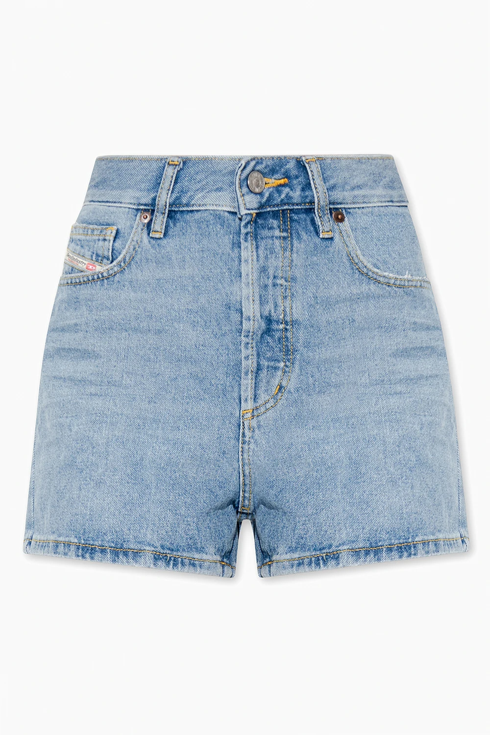 ‘D-GER’ denim shorts