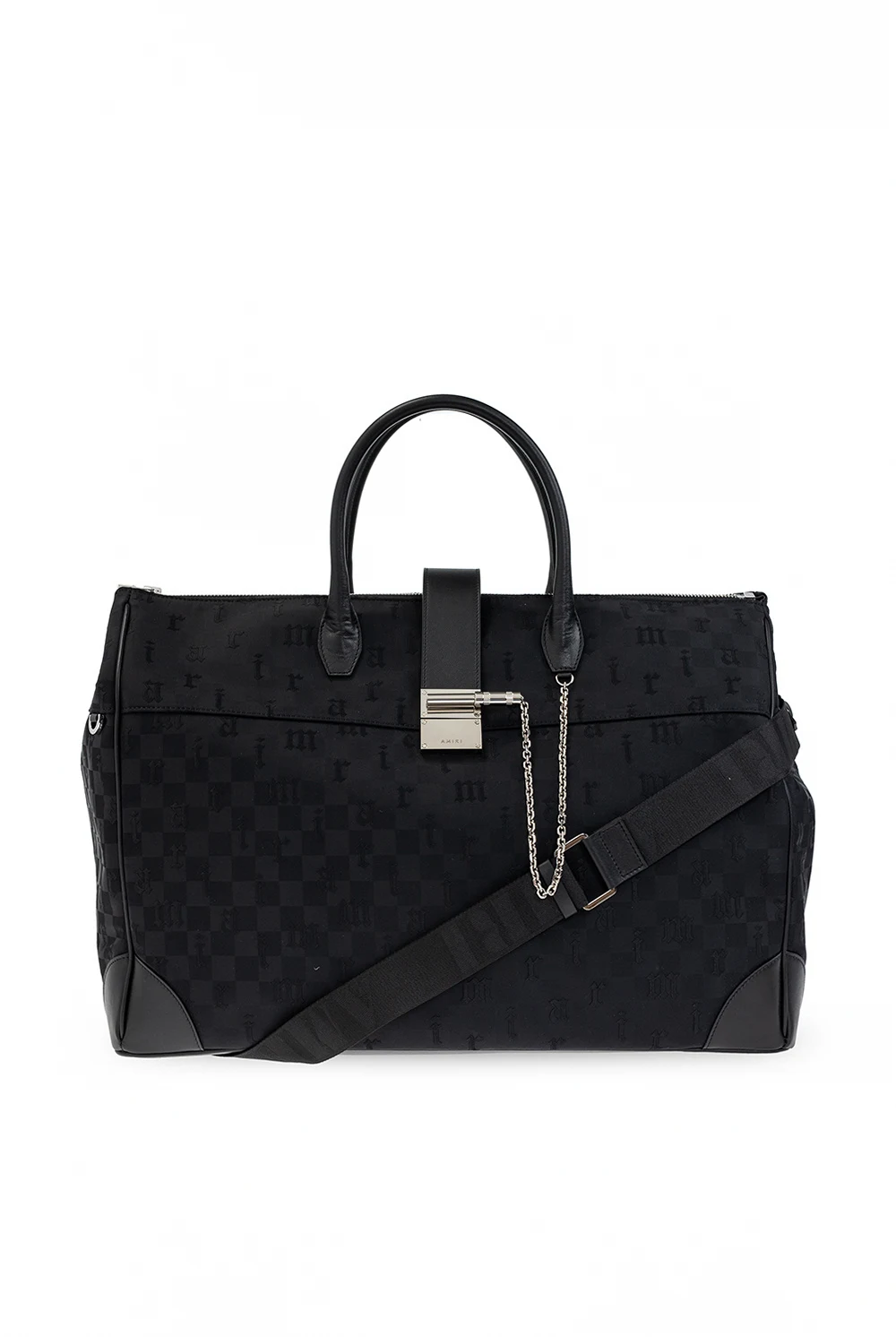 Monogrammed duffel bag