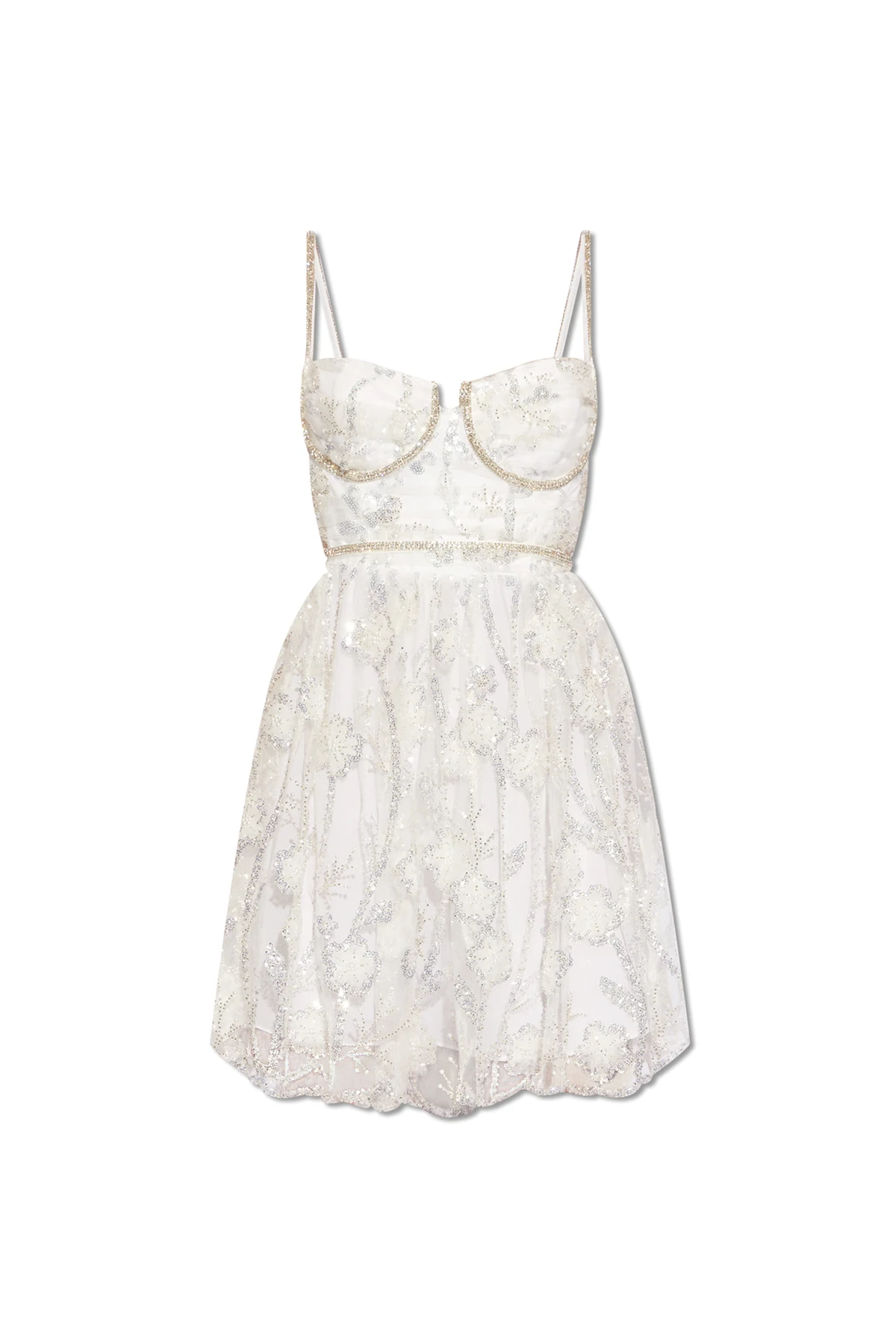 Tulle dress with sequins