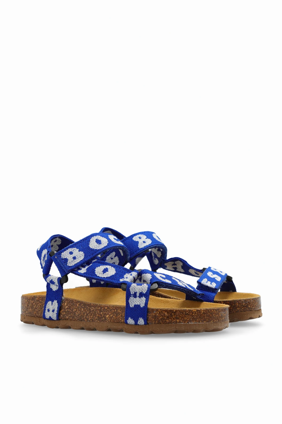 Sandals with logo