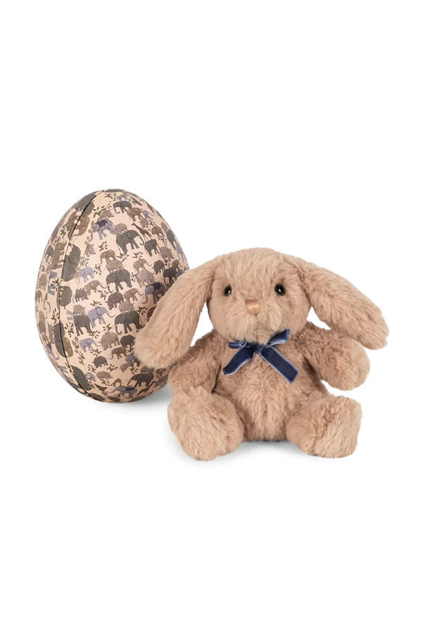 BROWN Plush toy in the shape of a rabbit