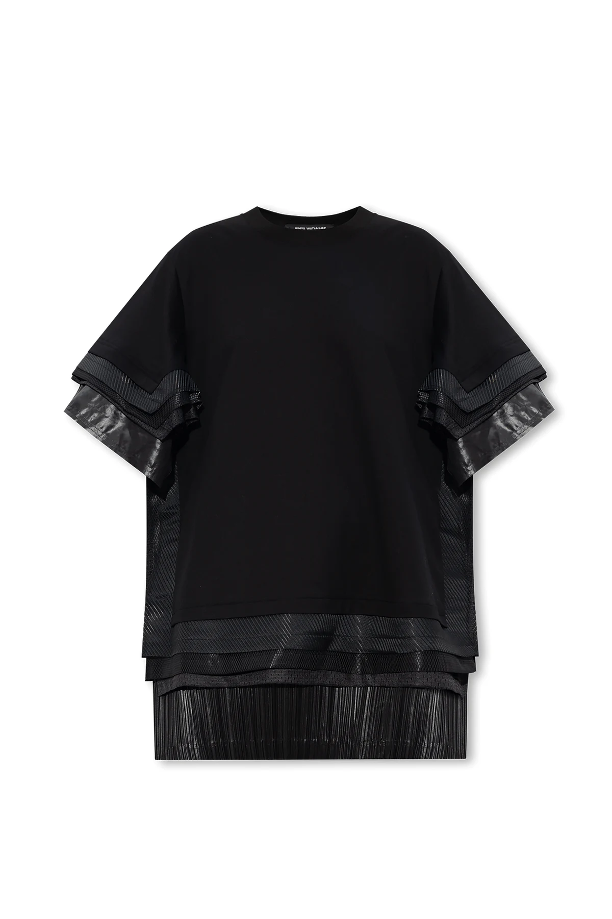 T-shirt ze wstawkami