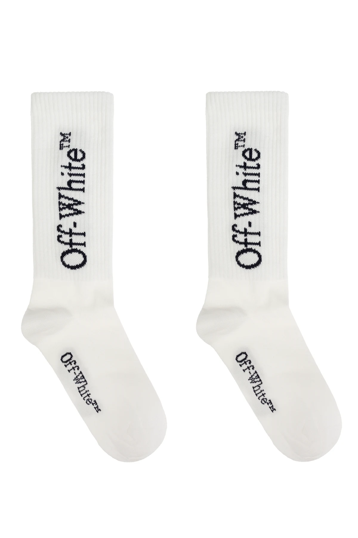 Cotton socks with logo