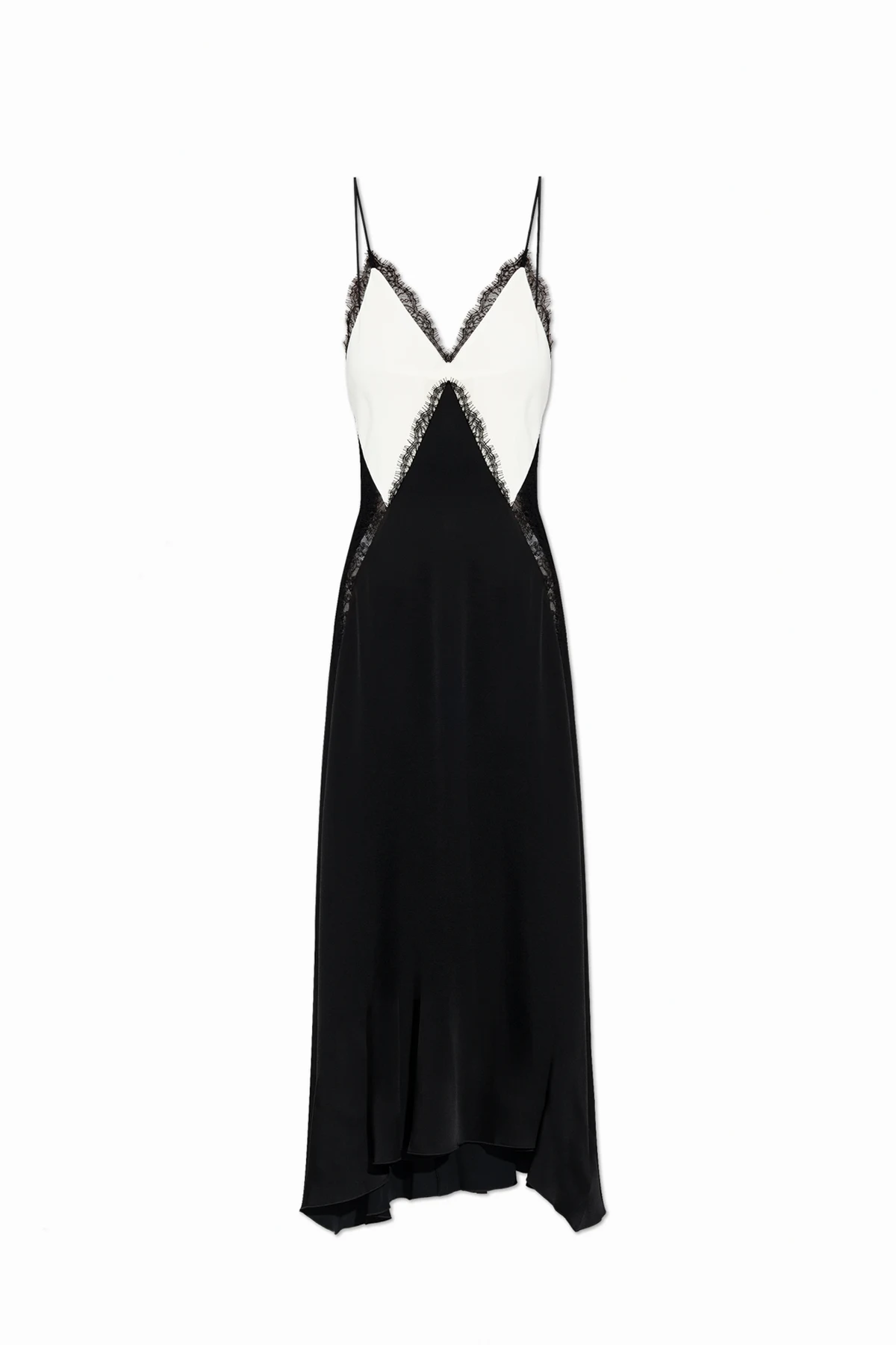 Kleid im Wäsche-Stil