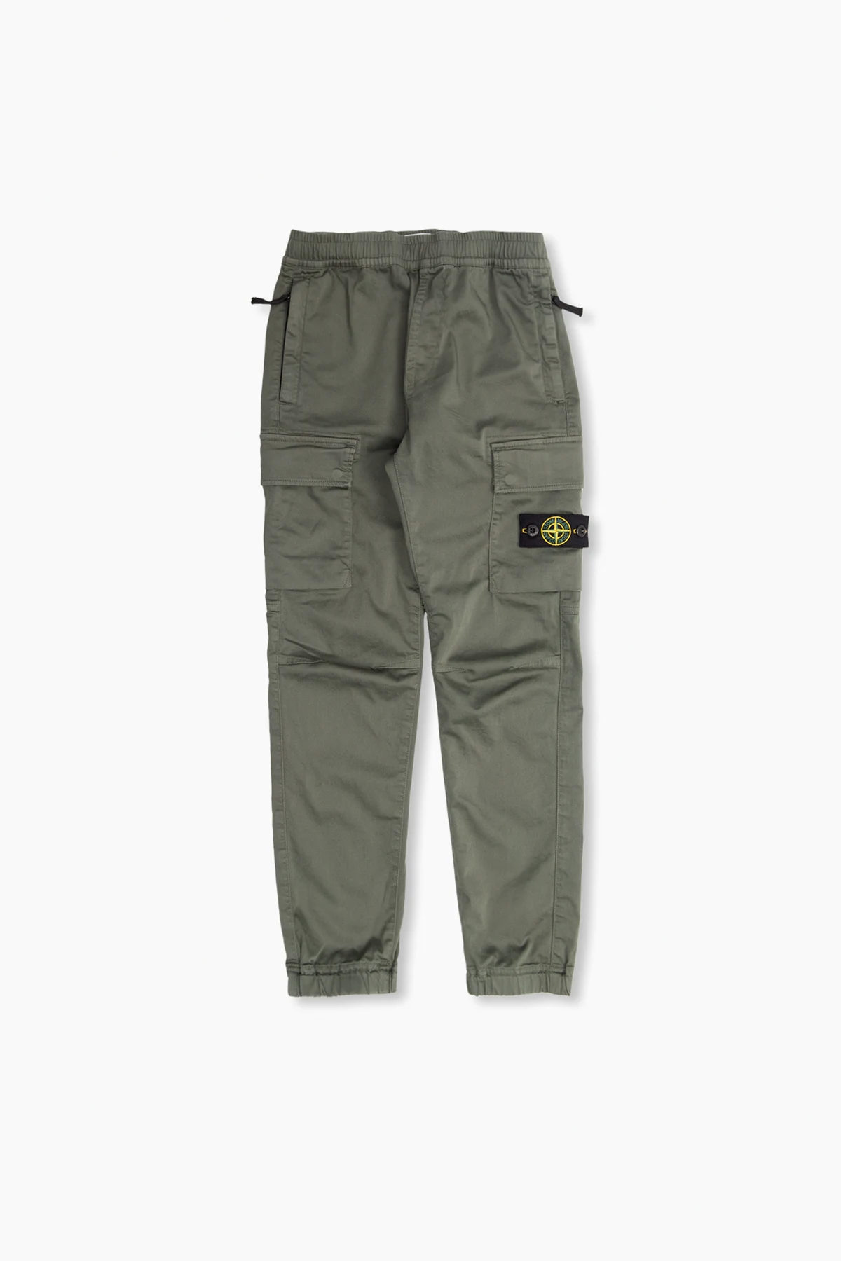 Trousers with logo