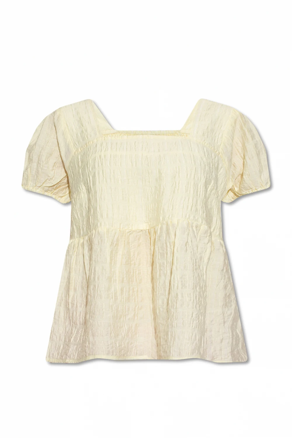 ‘MargaretGZ’ top with puff sleeves