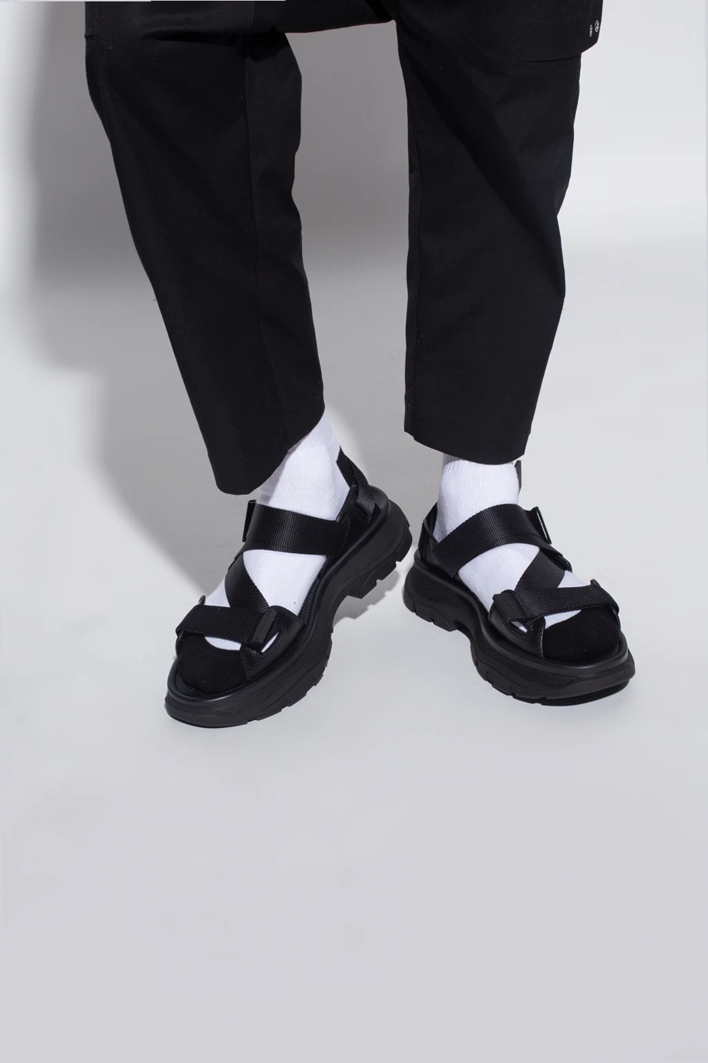 Sandały zapinane na rzepy