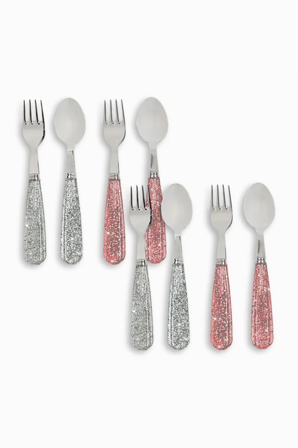MULTICOLOUR Set of eight cutlery pieces