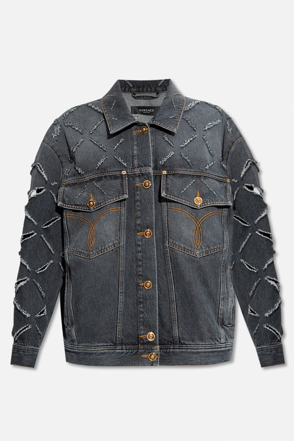 Jeansowa kurtka typu ‘oversize’