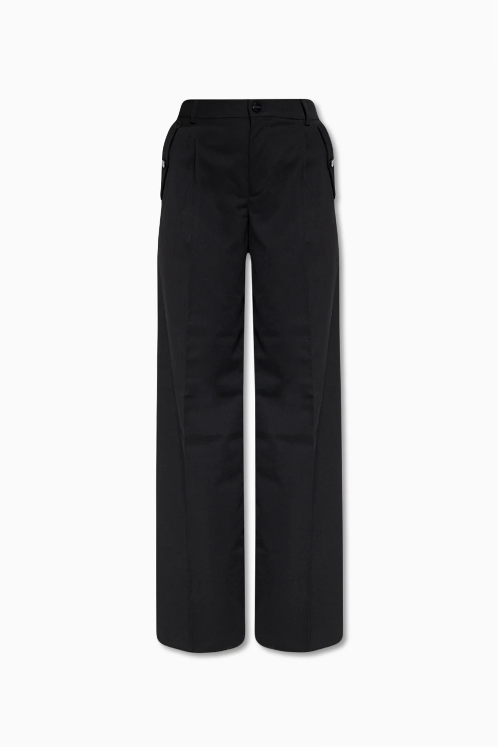 Pleat-front trousers