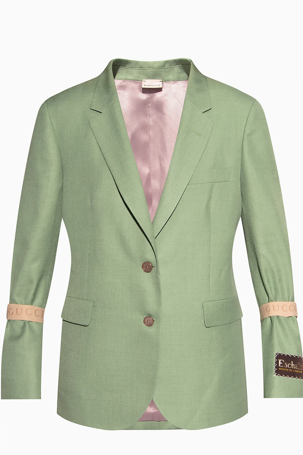 Notch lapel blazer