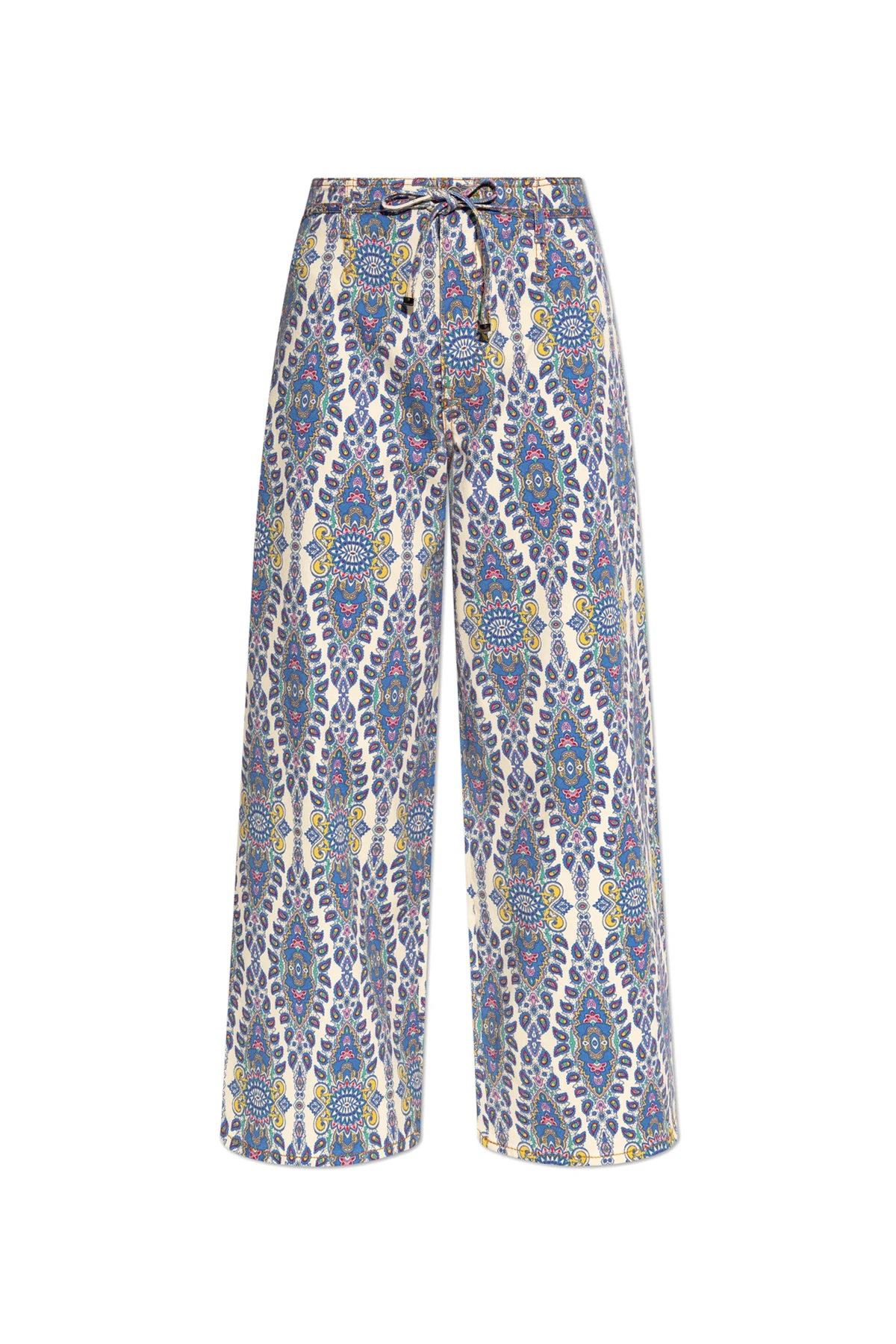 Jeans mit buntem Muster