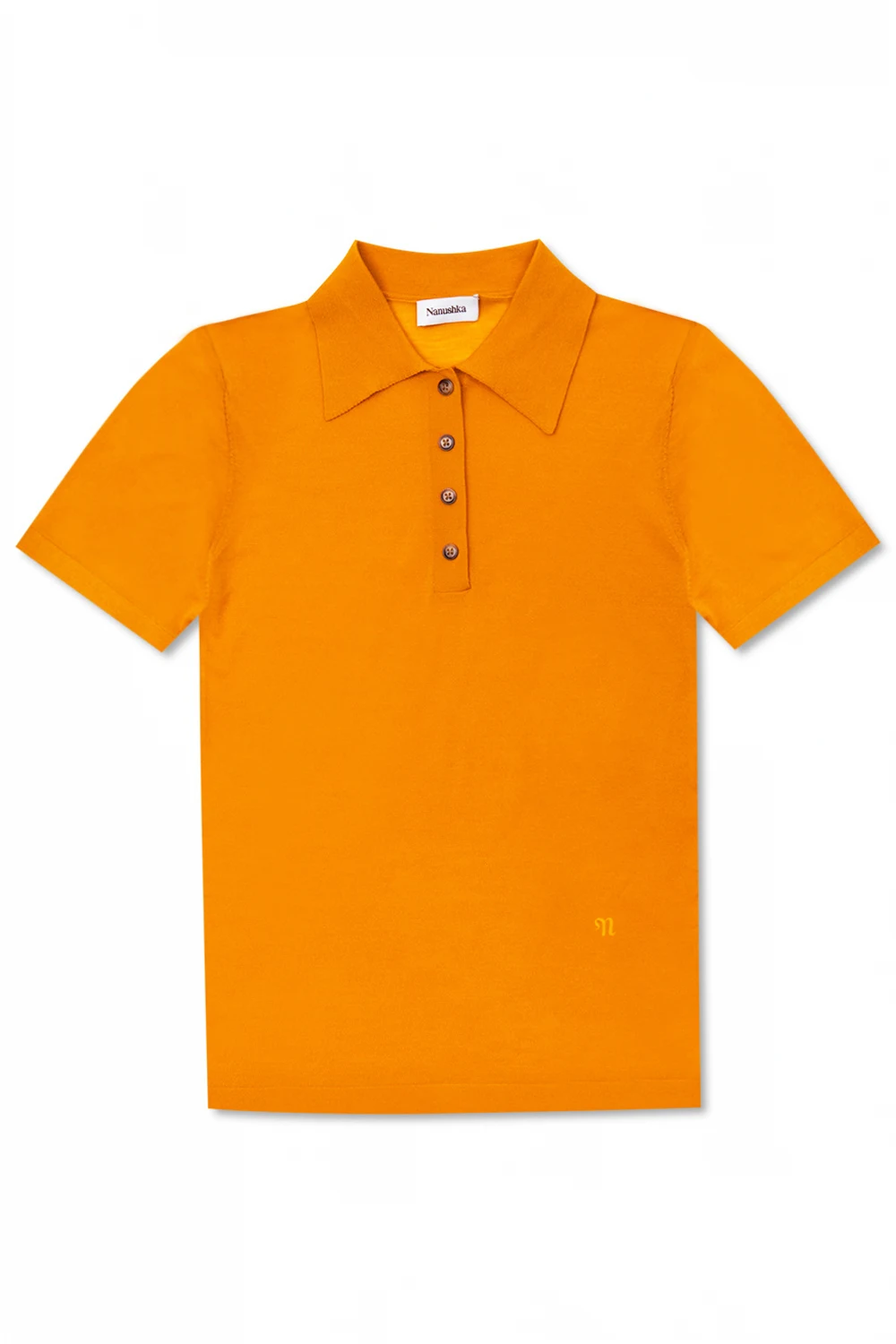 ‘Hatti’ wool polo shirt