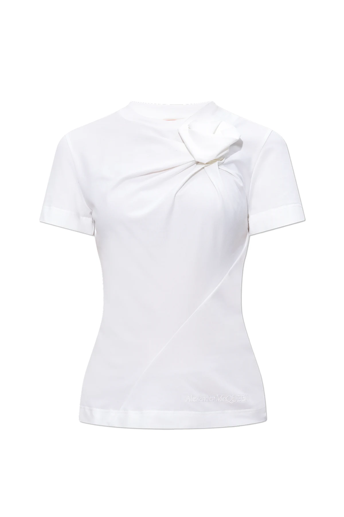 T-shirt z okrągłym dekoltem