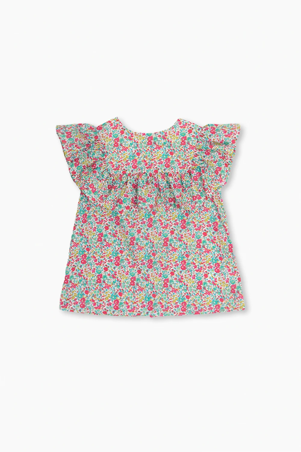 ‘Bianca’ top with floral motif