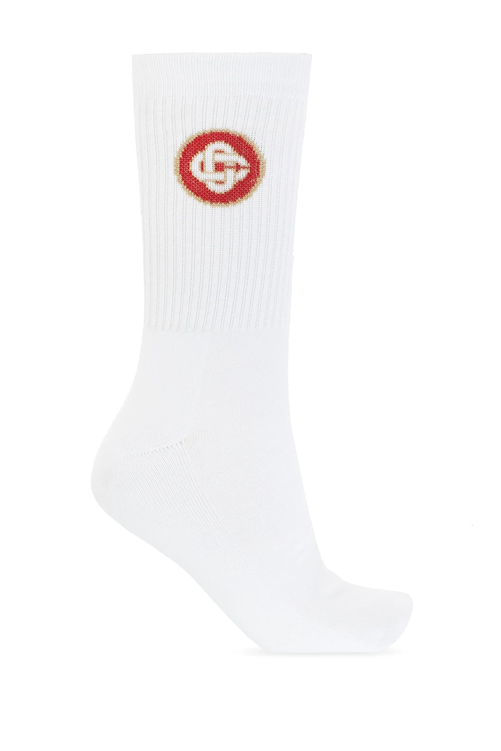 Cotton socks with logo