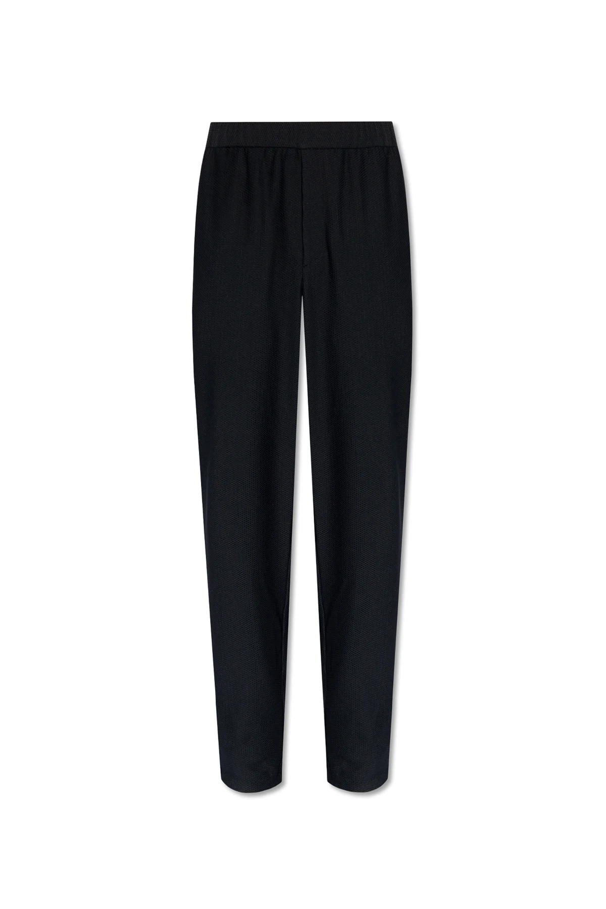 Trousers with tapered legs