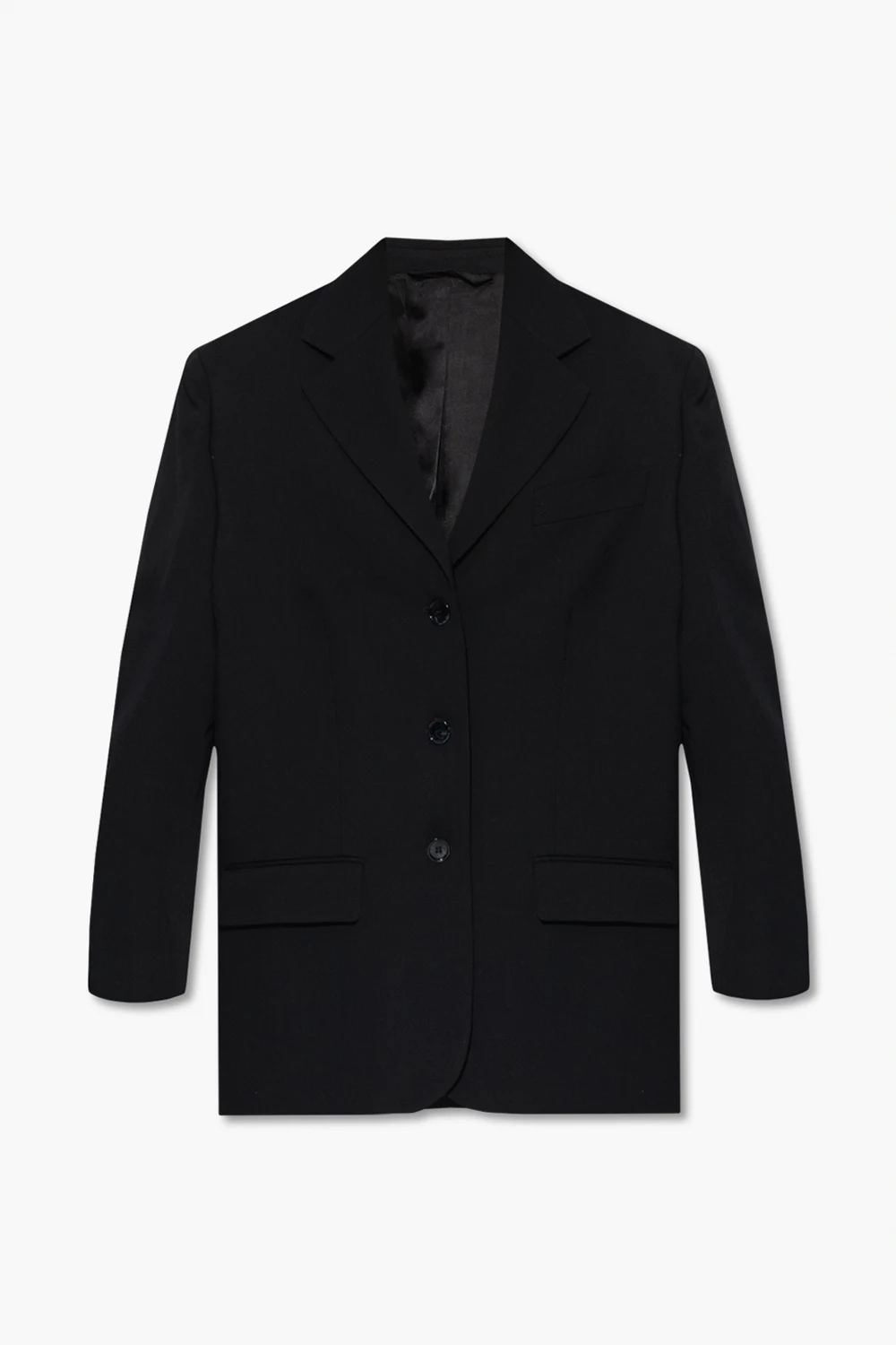 Jednorzędowa marynarka o luźnym kroju