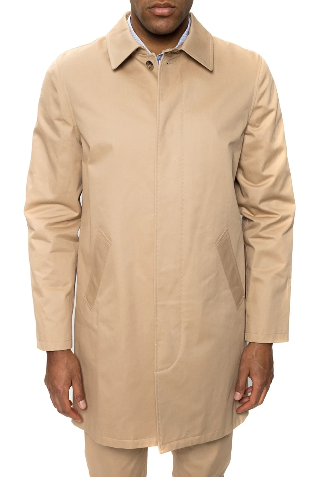 Trencz z pojedynczym rozcięciem