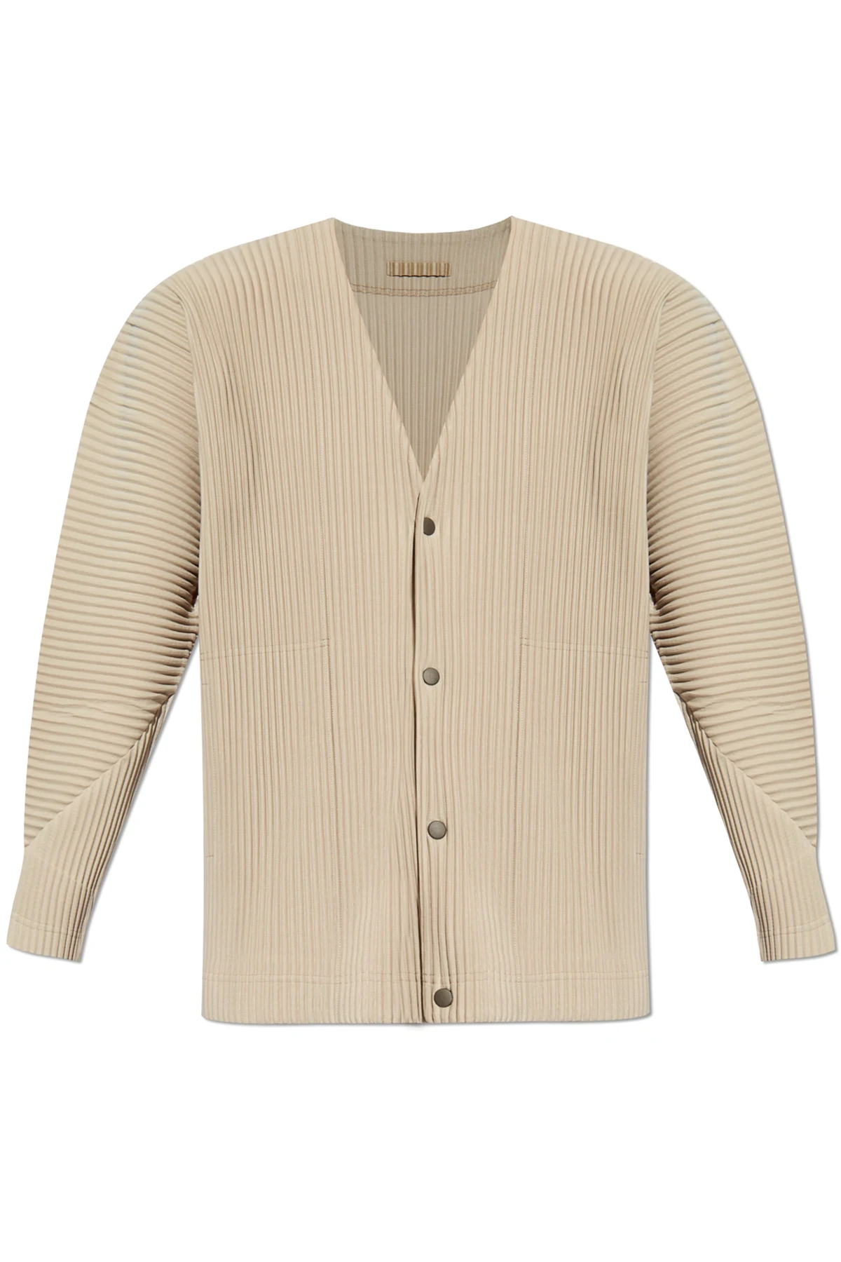 Pleated Cardigan