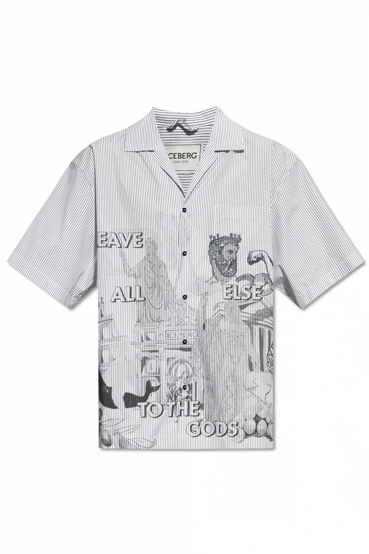 Striped pattern shirt