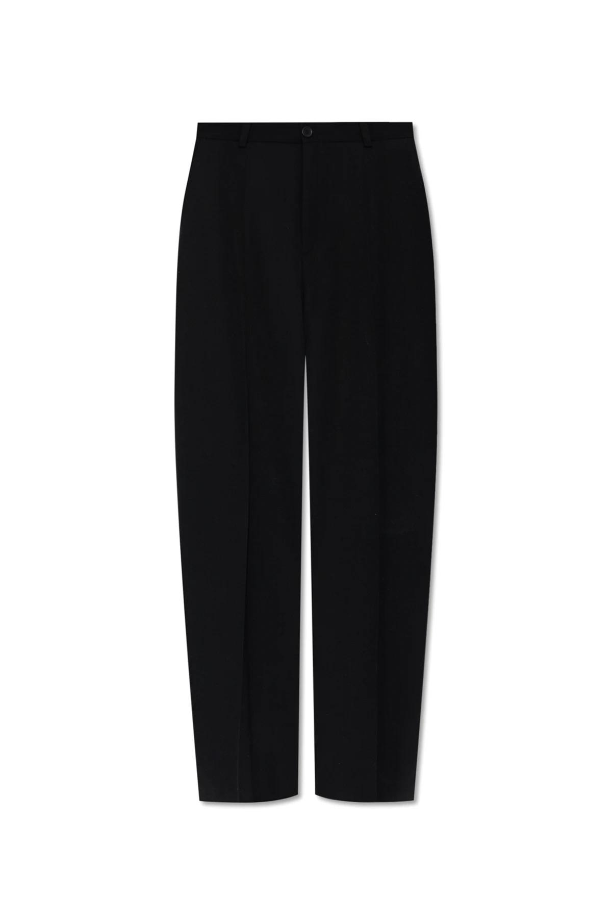 Oversize pleat-front trousers