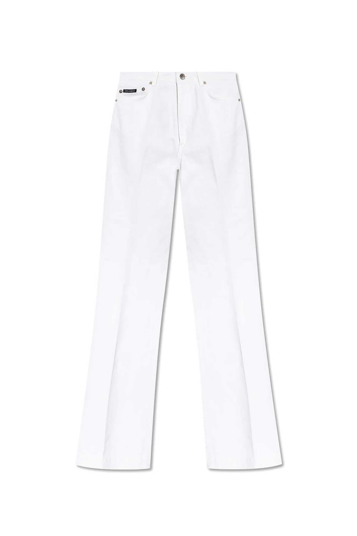 Jeans mit ausgestellten Beinen