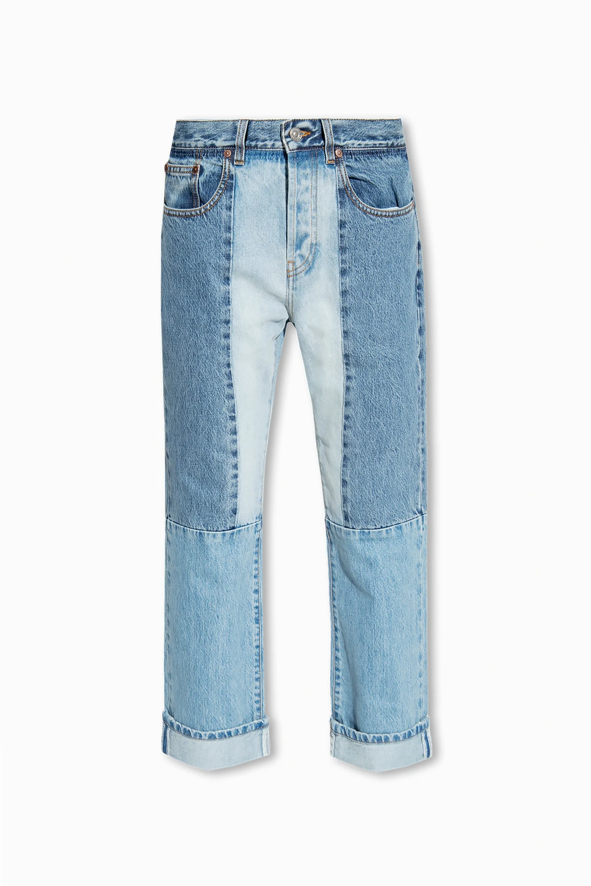 Jeansy z wysokim stanem