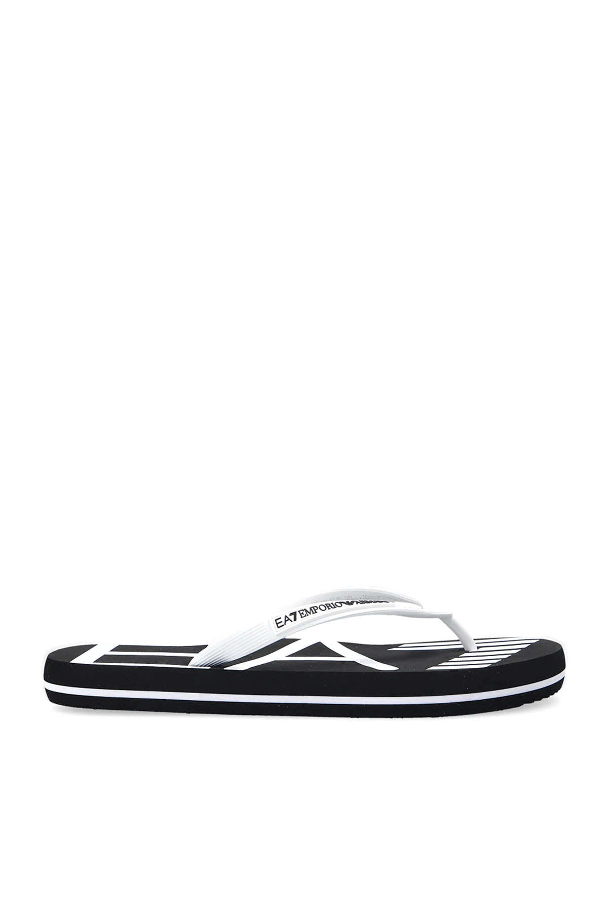 Gumowe klapki z logo