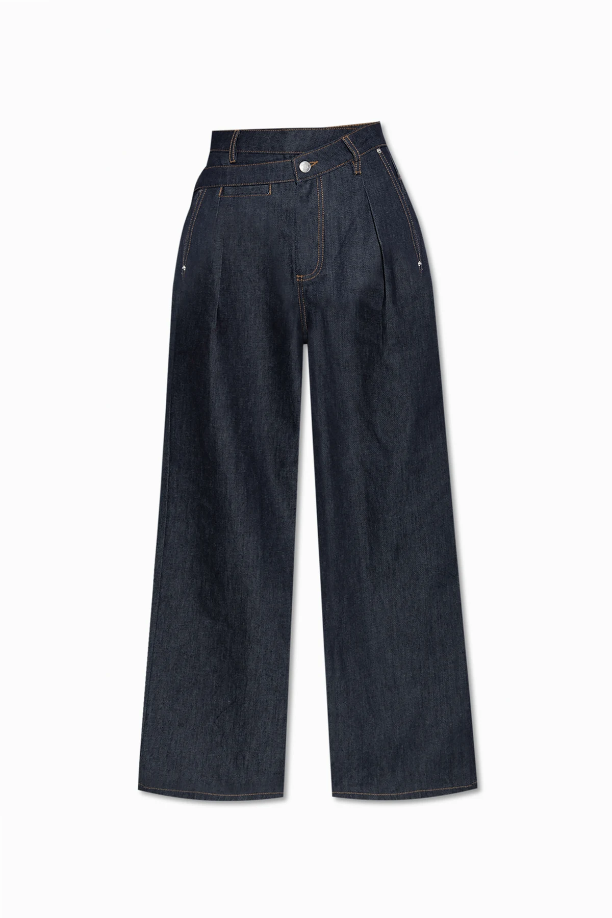 Jeans mit hohem Bund