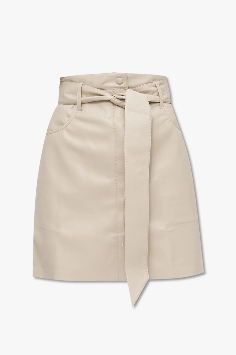 ‘Meda’ vegan leather skirt