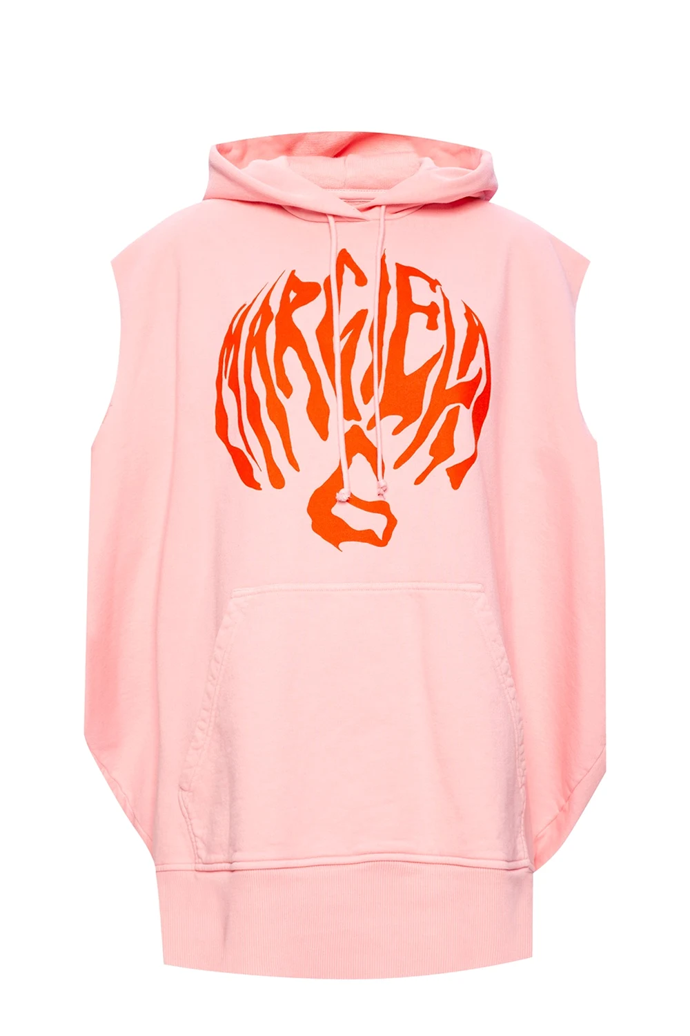 Bluza typu ‘oversize’ bez rękawów