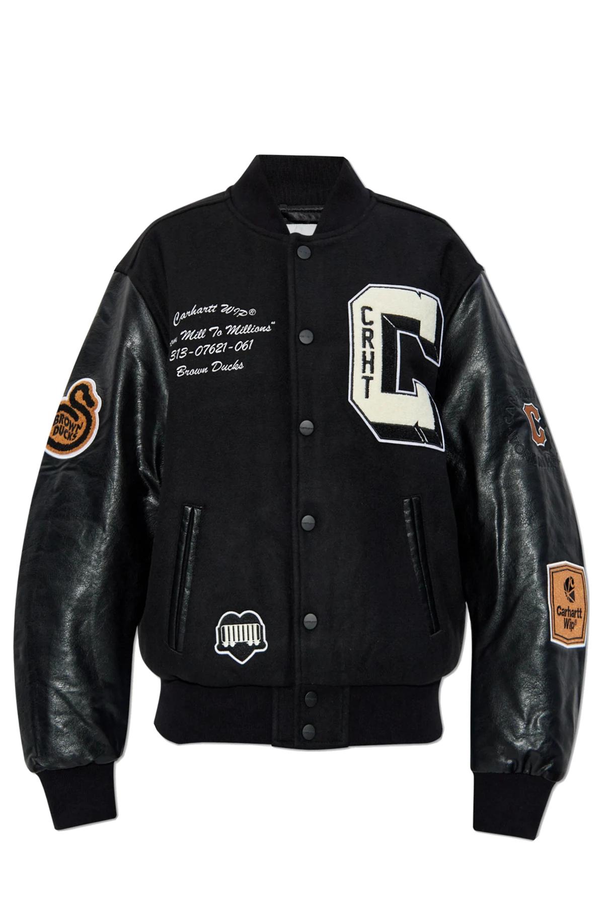 BLACK bomber style jacket