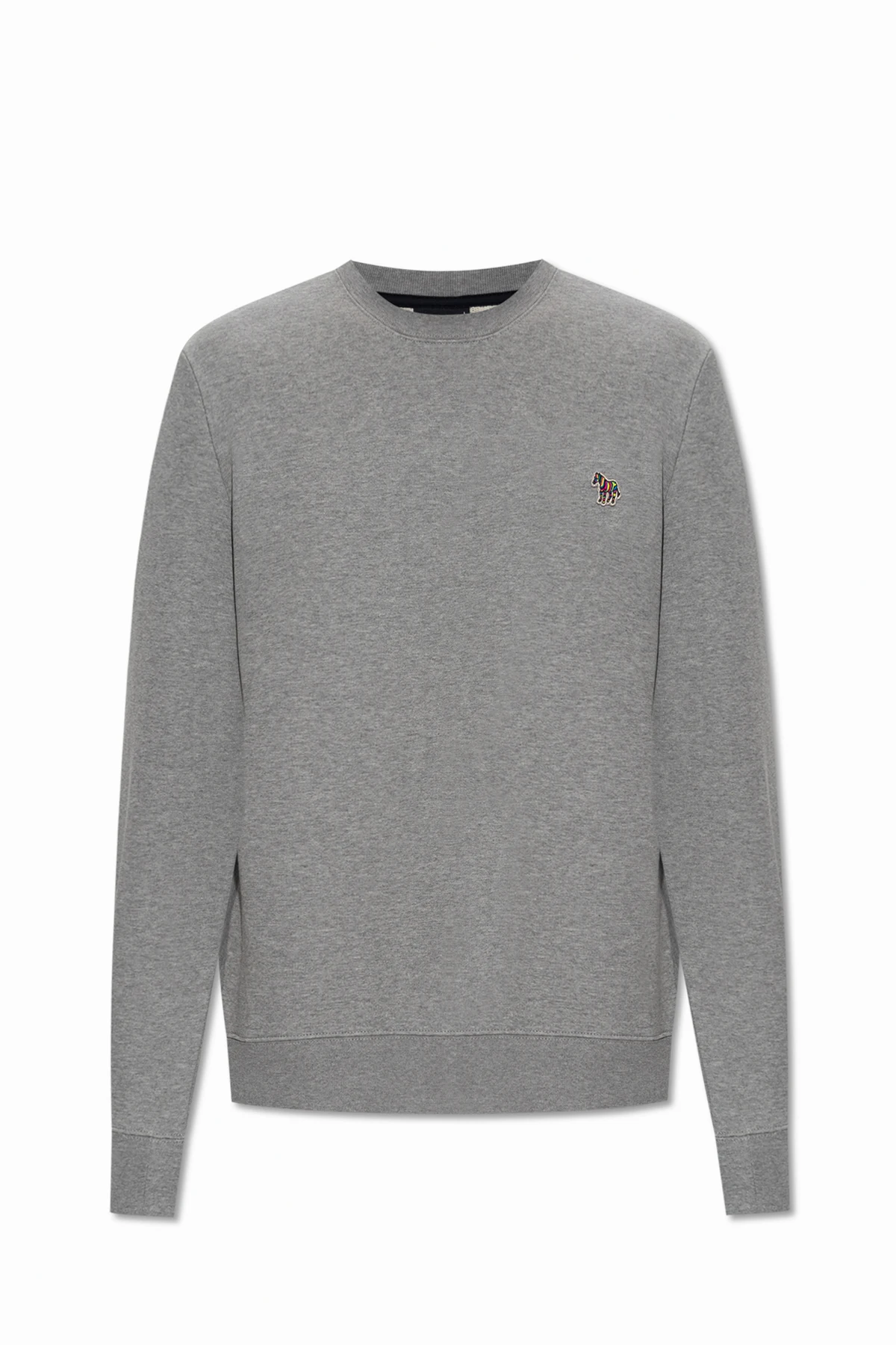Cotton sweatshirt with patch