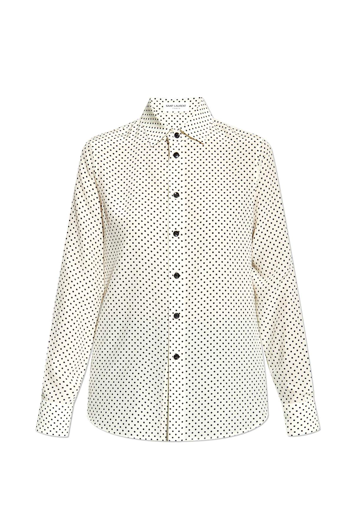 Shirt with dotted pattern