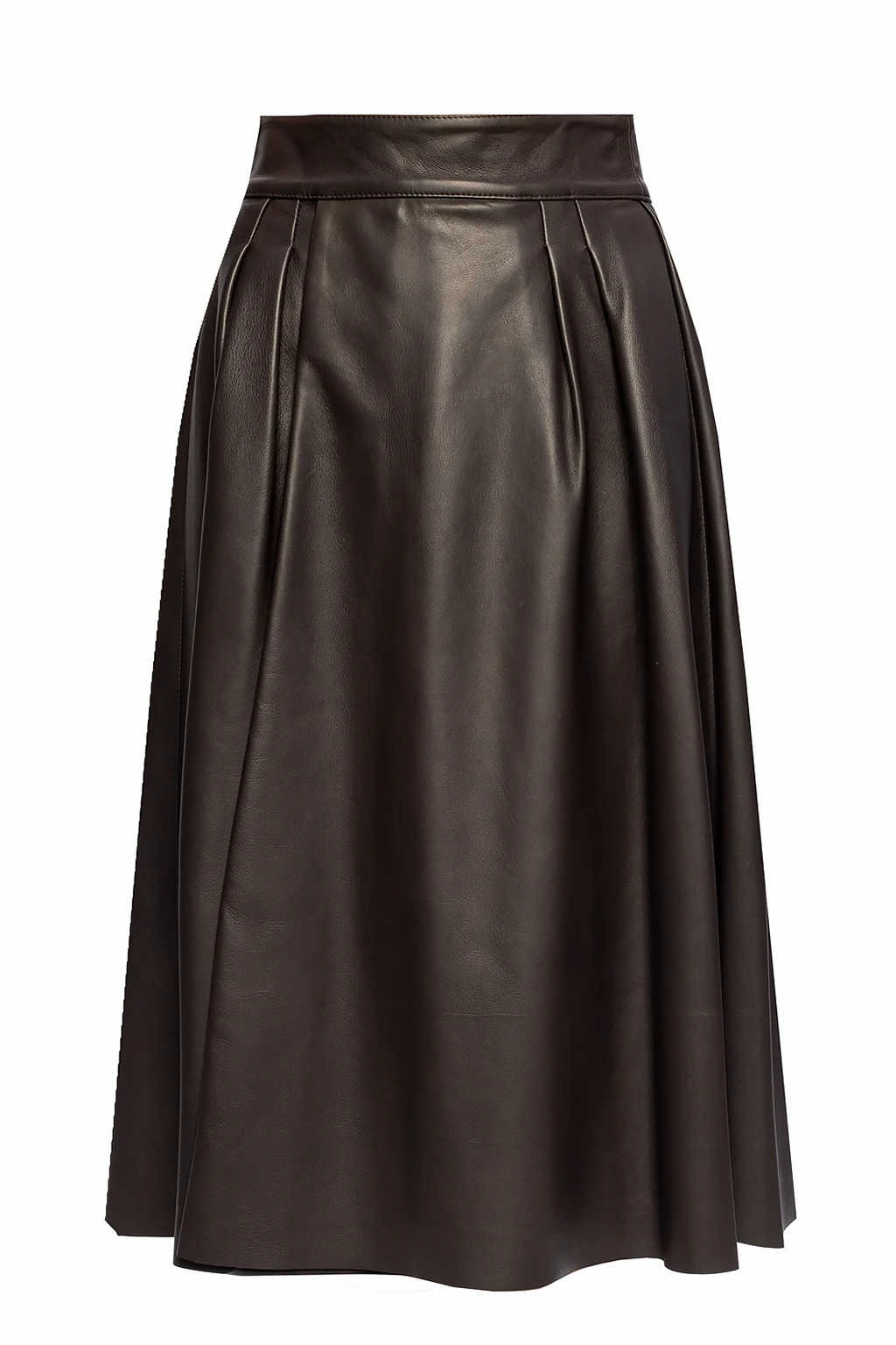 Skirt with pleats