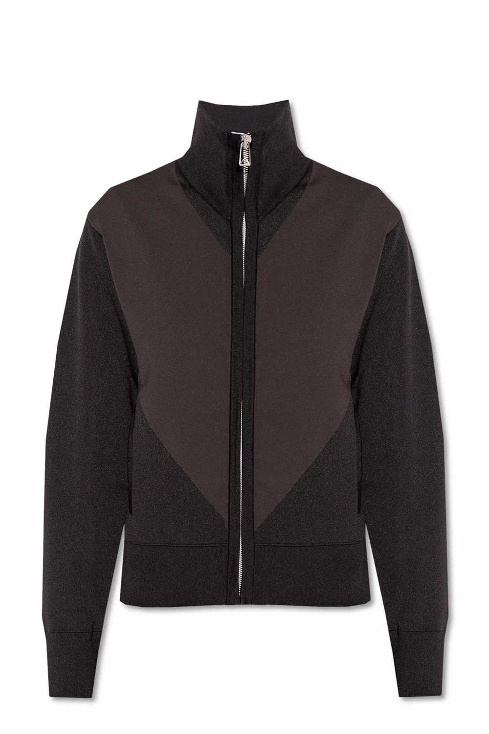 Sweatshirt with high neck