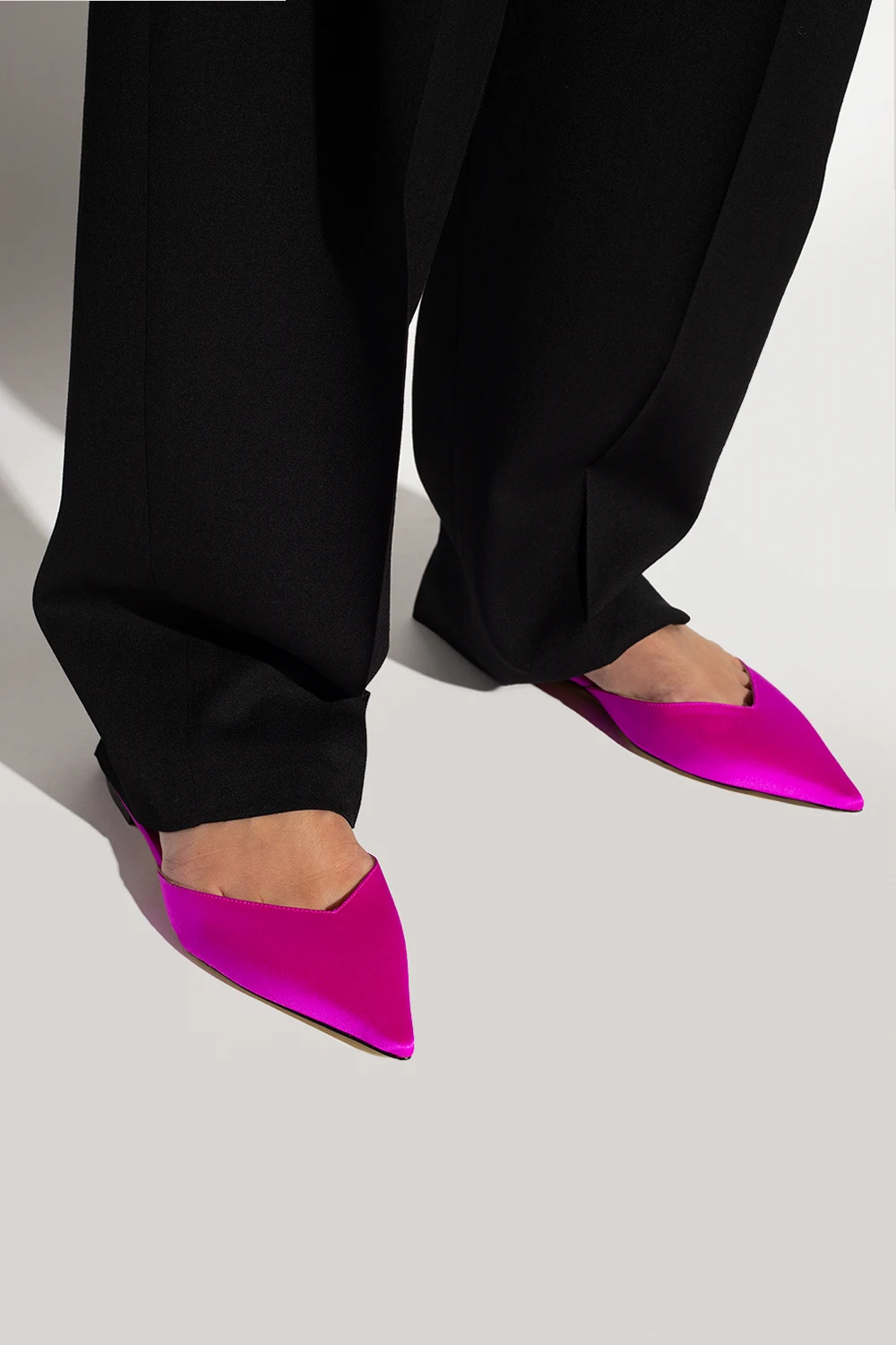 Satynowe buty ‘Saeda’