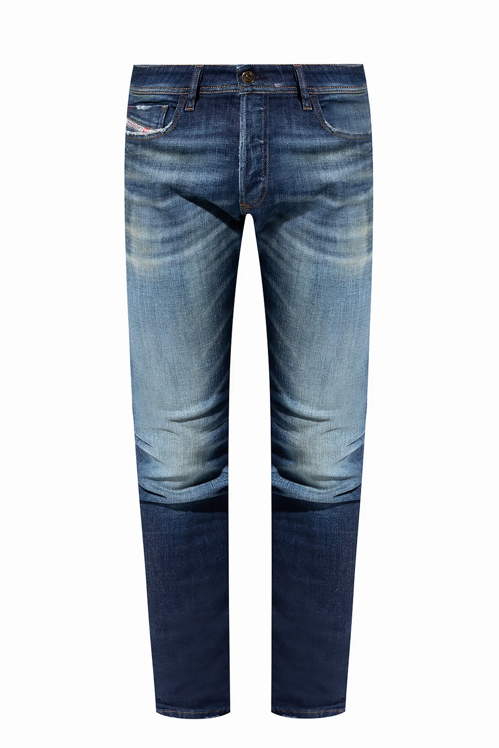Jeansy z przetarciami ‘Sleenker’
