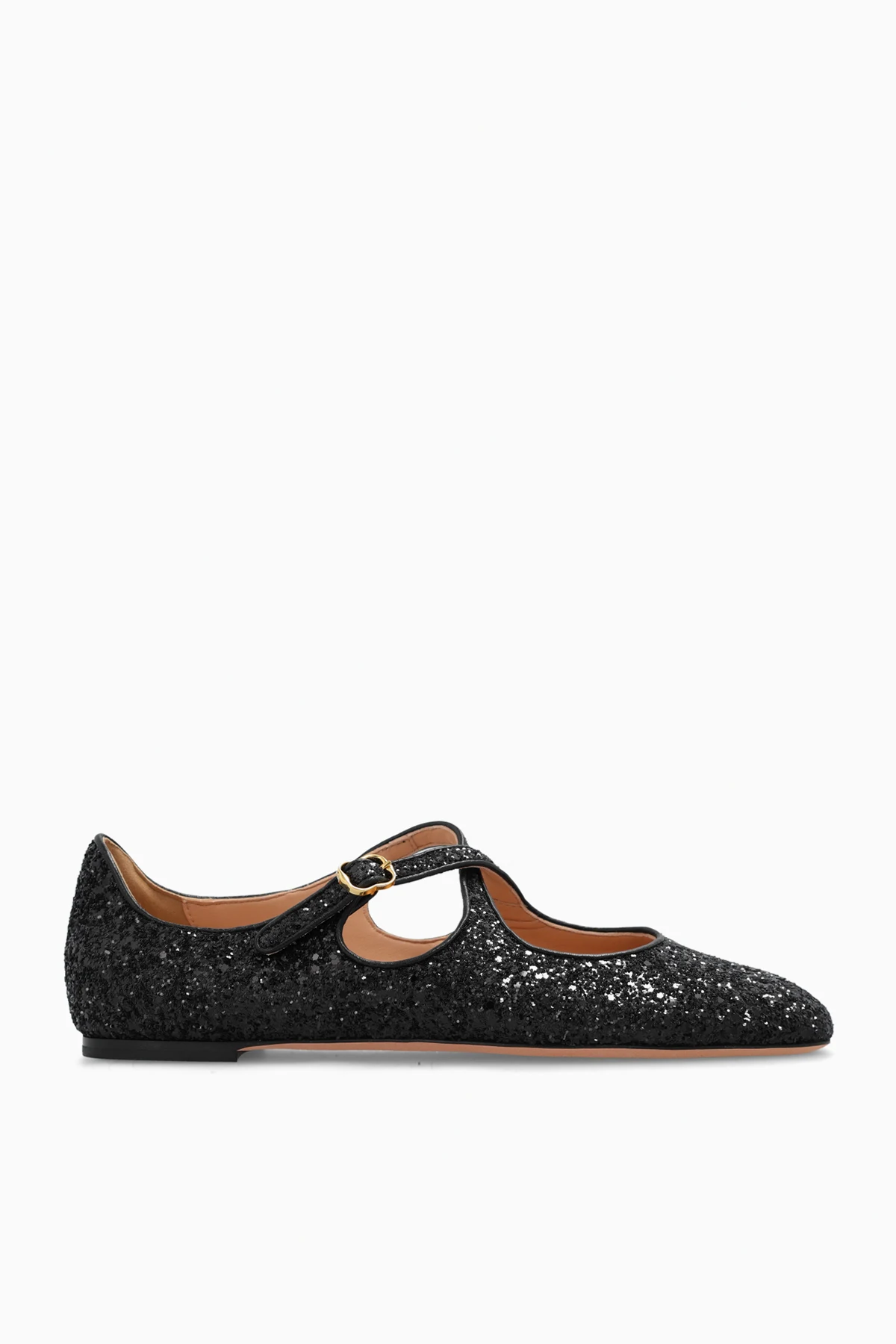 Glittery ballet flats