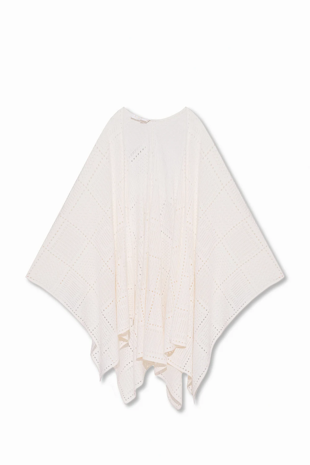 Patterned poncho